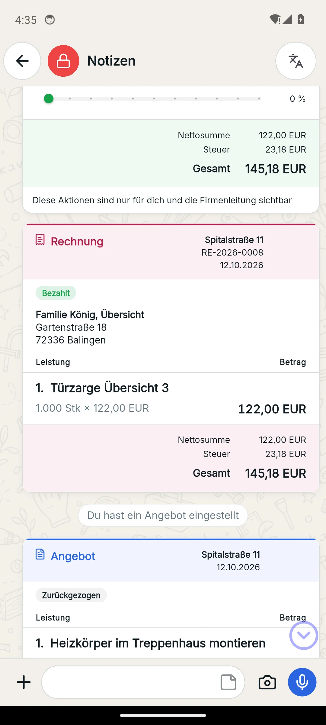 Skava Mobile-App: zurückgezogenes Angebot
